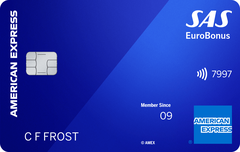 SAS EuroBonus Amex Classic-kortet